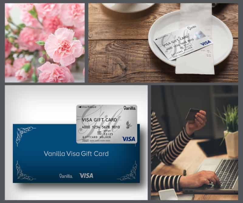 オンラインでも使えるVisaのギフトカード【Vanilla】