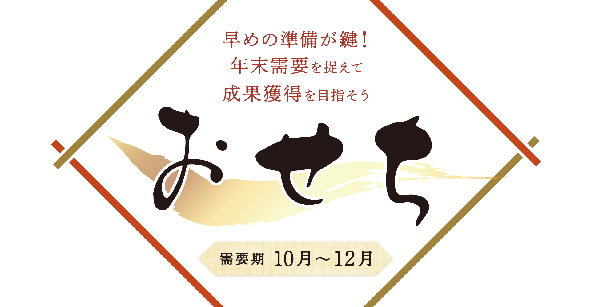 【A8.net】早めの準備が鍵！年末需要を捉えて成果獲得を目指そう【おせち特集】