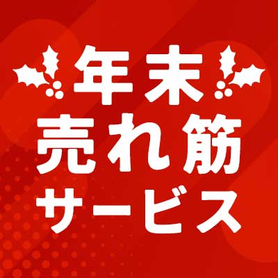 年末売れ筋サービス